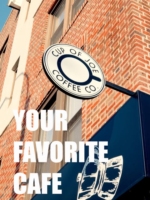 At Cup of Joe Coffee Company: real cafe photos