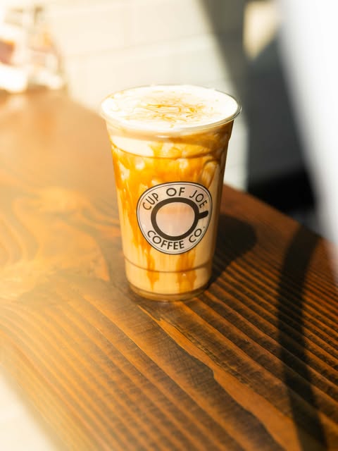 At Cup of Joe Coffee Company: real cafe photos
