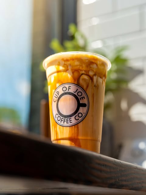 At Cup of Joe Coffee Company: real cafe photos
